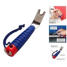 Ergonomic Top-Snapper Tool for Easy Boat Canvas Snapping - Lifetime