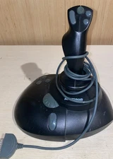 Microsoft Sidewinder 3D Pro Plus PC Flight Stick Joystick Controller