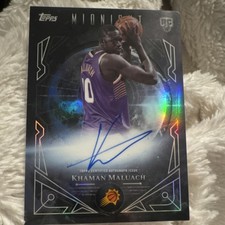 Topps Midnight Khaman Maluach Autograph Rookie #MSR-KM Phoenix Suns