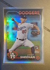 2024 Topps Series 1 - Emmet Sheehan #283 Rainbow Foil (RC)