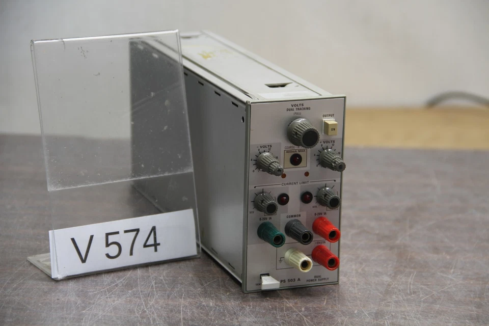TEKTRONIX PS503A POWER SUPPLY 2x30V 1A + 5V 1A # V574 - Photo 1/1