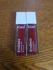2 X Joah Endless Longwear Lip Color JSLL09 Happy Hour 0.18 fl oz 