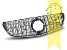 Sportgrill Kühlergrill für Mercedes Benz V Klasse Viano W447 chrom
