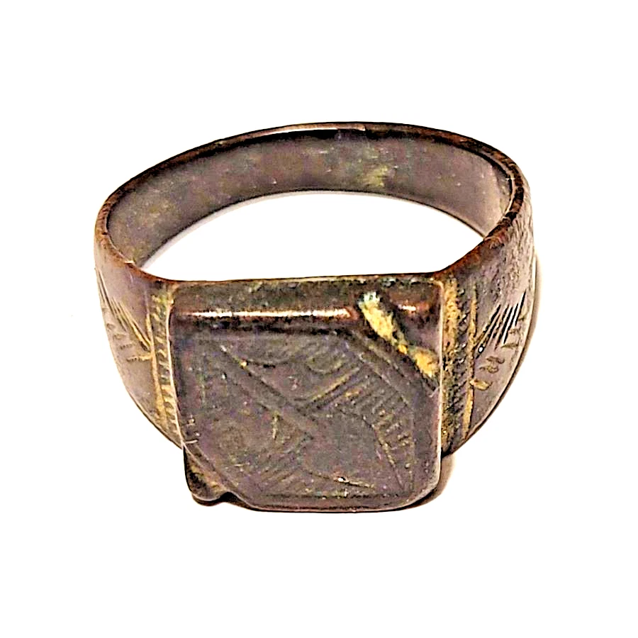 0*7様 古代イスラム 国際ヴィンテージ スタンプシール 銅リング アンティーク Ring Middle Eastern Antiques for sale | eBay