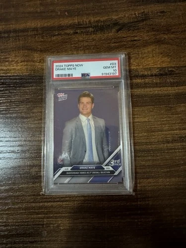2024 Topps Now - Drake Maye #D-3 /5732 (RC)