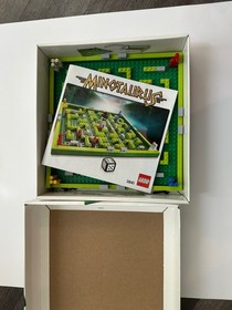 LEGO Games 3841 - Minotaurus Board Game Complete w/ Box & Manuals Dice Set Used