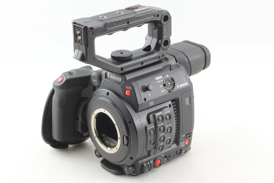 Hour Meter 340H [MINT No US Duty] Canon EOS C200 Camcorder Cinema Camera JAPAN - Image 3 of 4