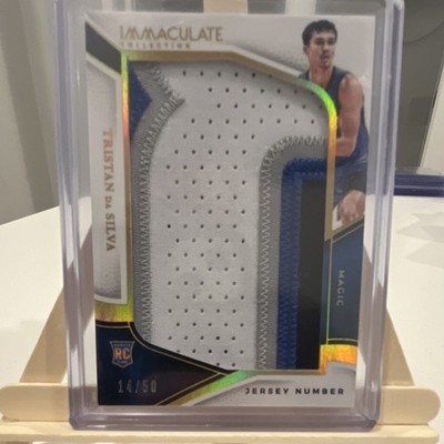 2024-25 Panini Immaculate Tristan Da Silva Magic JP-TDS Jersey Number Rookie /50