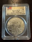First Strike 2025 Pcgs ms 70 Silver Eagle 1 Oz