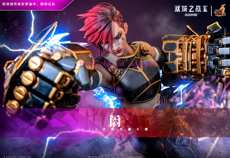 ホットトイズ TMS138 「リーグ・オブ・レジェンド」 アーケイン1/6ヴァイ Ht 1/6 Tms138 Arcane Vi League Of Legends Action Figure In Stock
