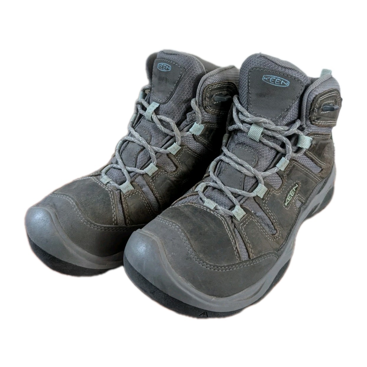 Stivali da trekking Keen donna CIRCADIA impermeabili taglia 8 pelle grigio medio EU 38 5