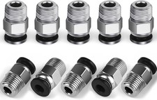 10PCS Premium PC4-M10 Pneumatic Quick Connector Fittings, Bowden Tube...