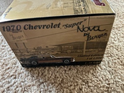 1 18 GMP Limited Edition 1970 Berger Chevrolet Super Nova in Gold