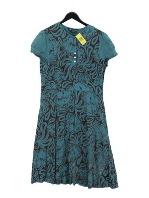 Noa Noa Shirt Midi Dress L in Green