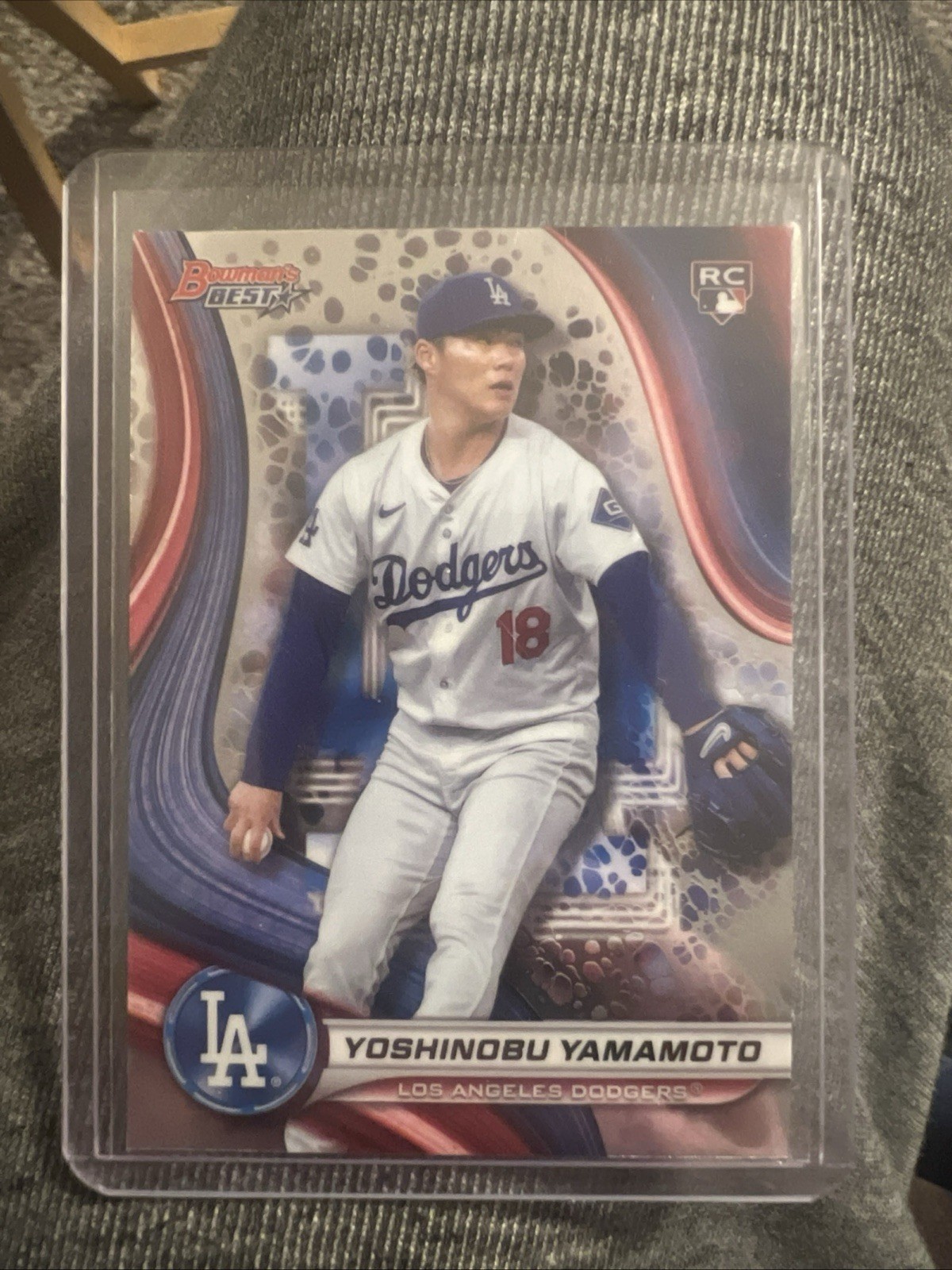 2024 Bowman's Best - Yoshinobu Yamamoto #34 (RC)