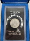1883 cc morgan silver dollar Uncirculated Gem Rim Toning