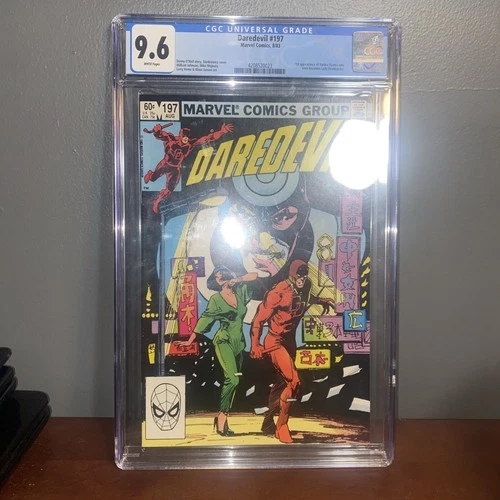 Daredevil 197 - 1st Lady Deathstrike Yuriko 1983 - Custom Label - CGC Graded 9.6