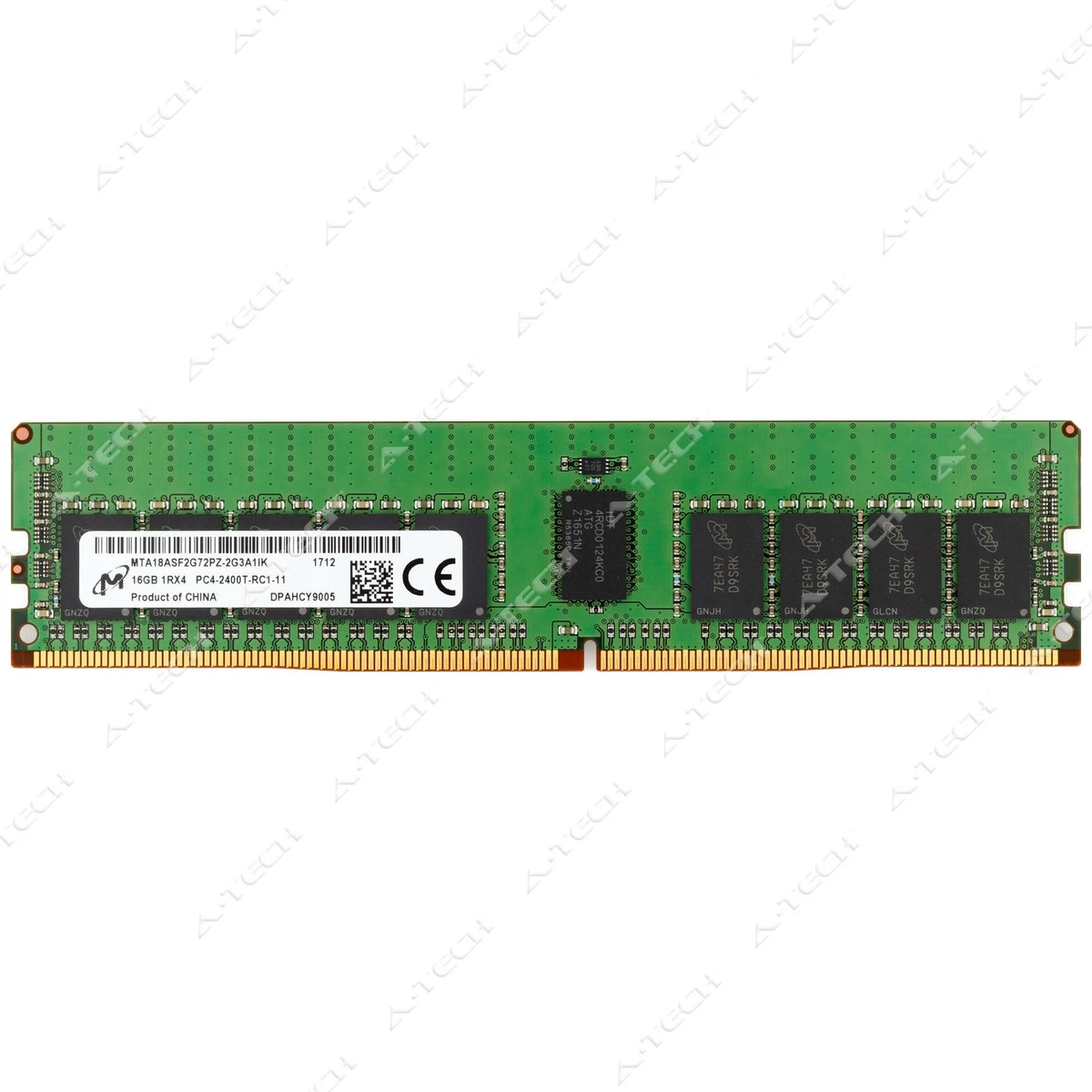 Micron PC4-19200 (DDR4-2400) Bus Speed Computer RAM 16 GB Capacity