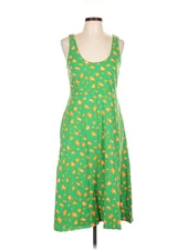Tabitha Brown for Target Women Green Casual Dress L
