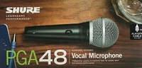 Shure - PGA48-QTR - Cardioid Dynamic Vocal Microphone with XLR to 1/4" Cable