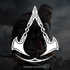 Calcomanía adhesiva de vinilo Assassin's Creed Valhalla