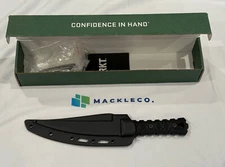 CRKT HZ6 2927 Williams Fixed Blade Knife Sheath Tanto Style 6.5" Hira-Zukuri NEW