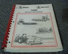 1996 Agco New Idea 4845 4854 4855 Fixed Round Baler Service Repair Manual xz