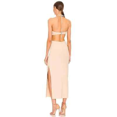 iris halter midi dress Bec & Bridge Macadamia Melbourne Dress Hire