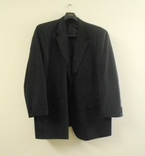 Buona Sera Men's Size 48 Black Two Button Formal Wear Jacket Pants W/ Suspenders