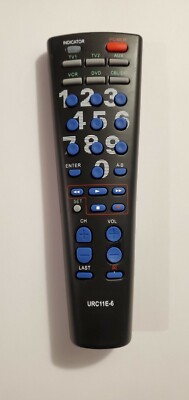 NSE UNIVERSAL REMOTE CONTROL URC11E-6 ORIGINAL OEM TESTED / WORKS 