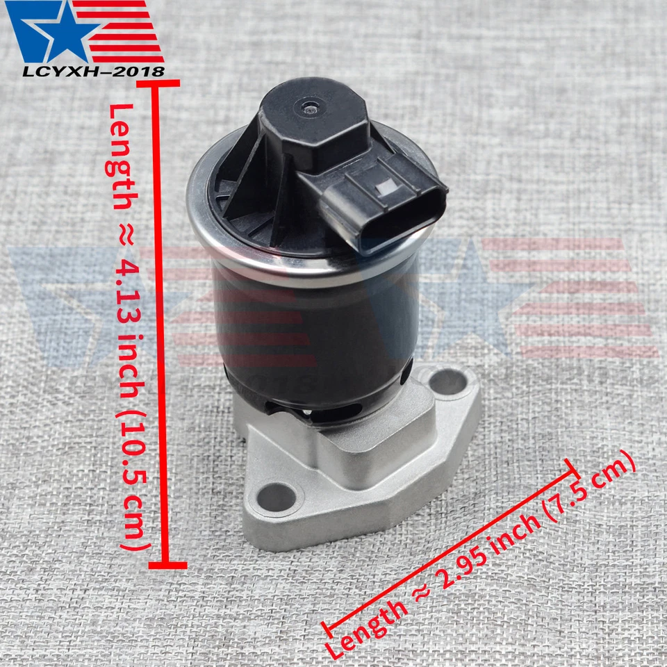 NUEVA válvula de recirculación de gases de escape EGR para Acura ILX RLX MDX TLX 18011R1AA00 Foto 2 de 4