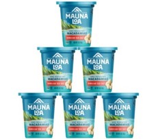 DRY ROASTED SEA SALT 6 Cups Gift Collection Box Mauna Loa Macadamia Nuts Hawaii