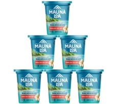 DRY ROASTED SEA SALT 6 Cups Gift Collection Box Mauna Loa Macadamia Nuts Hawaii