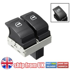 For VW Transporter T5 T6 Caravelle UK Electric Window Double Switch Driver Side