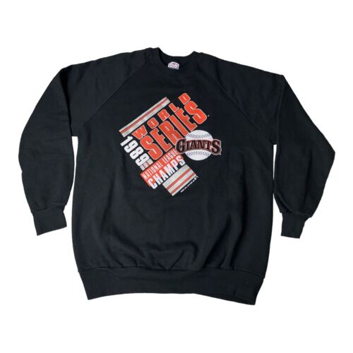 1989 San Francisco Giants World Series National League Champs Sweatshirt Size XL - Picture 1 of 12