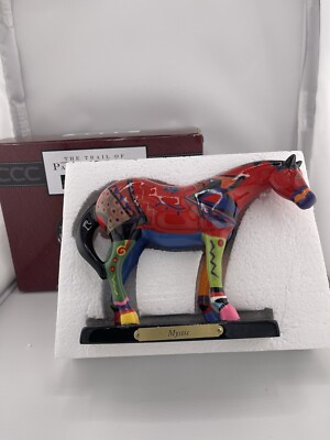 Retired Trail Of Painted Ponies MYSTIC  1E/1,467 Ceramic Horse #4021921 With Box