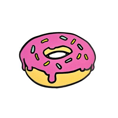 Donut Golf Ball Marker with Magnetic Hat Clip, Funny Golf Gift, Golf Gear