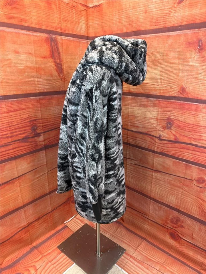 Abrigo polar G.I.L.I gris blanco camuflaje talla XS TCA Foto 2 de 4