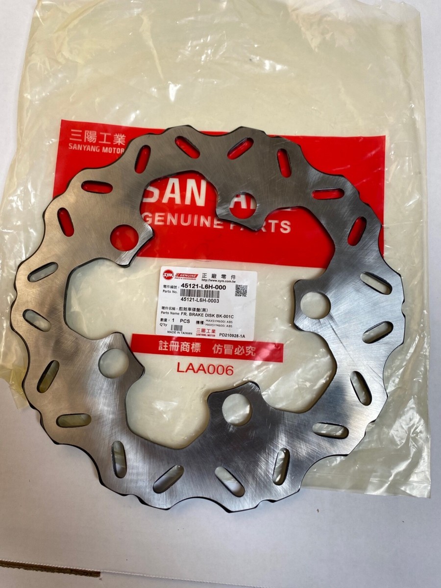 2017 SYM MAXSYM 600 front brake R L discs (NEW) # 45121-L6H-000