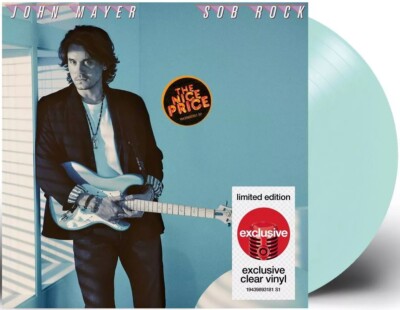 John Mayer Sob Rock Clear Vinyl LP Sealed New Light Limited Dead & Company And