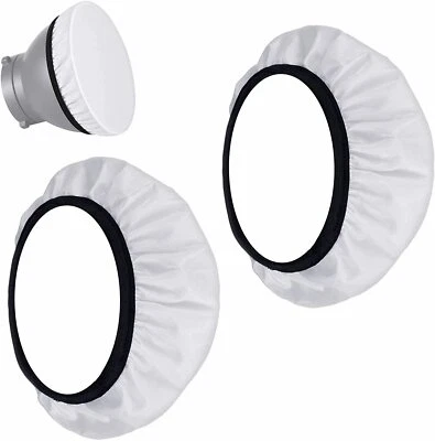 SELENS 2X Calza Diffusore Morbida Studio Bianca per Riflettore Flash Sparkler Lampada Paralume