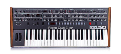 Sequential Prophet 6 Analog Synthesizer 6 Voice Synth 855346000630