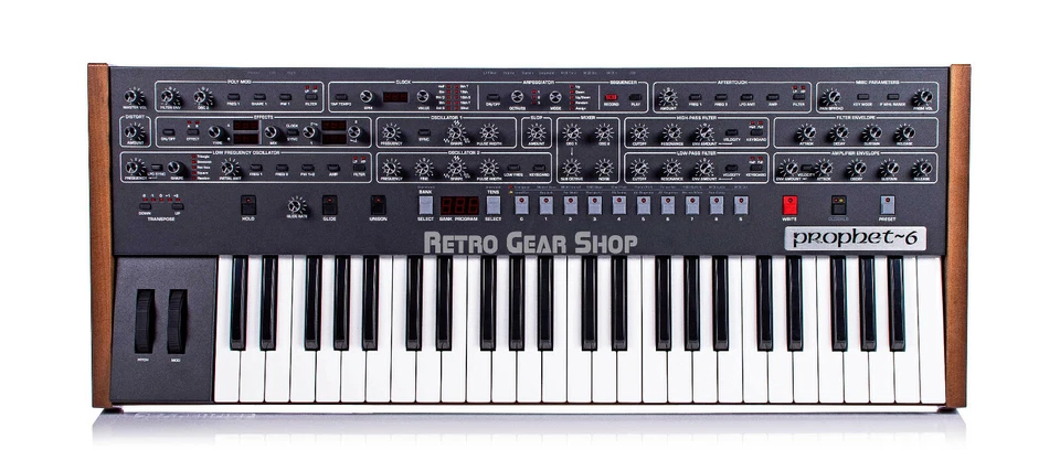 Sequential Prophet 6 Analog Synthesizer 6 Voice Synth - Image 4 of 4