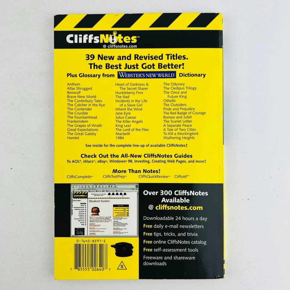 CliffsNotes on Goldings Lord of the Flies (Literature Guides) Paperback - Image 2 of 2