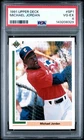 143208329 Michael Jordan 1991 Upper Deck #SP1 Inserts PSA 4