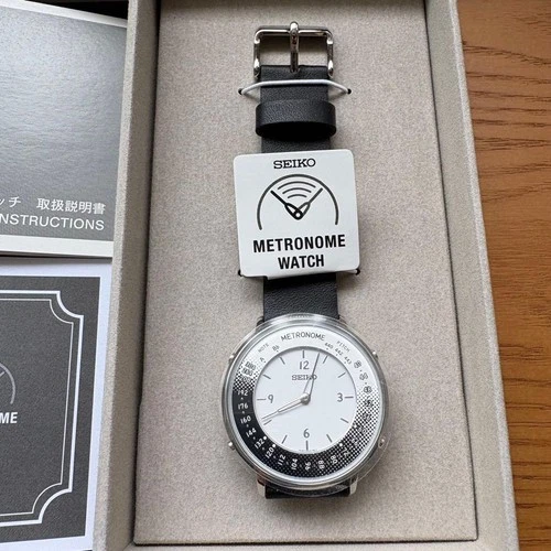 SEIKO Metronome Watch Casual Line Black SMW001B NEW shipping from Japan