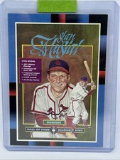 1987 Donruss HOF Diamond King #641 Stan Musial STL Cardinals