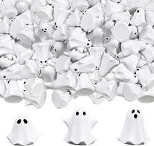 "50Pcs Mini Resin Ghosts, Small Ghost Figurines, Tiny Halloween Miniatures for S