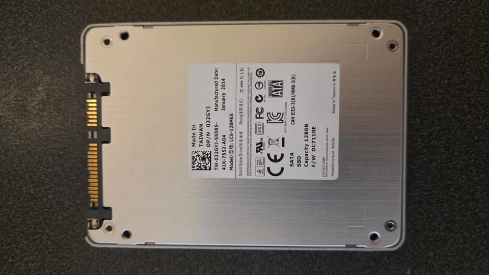 Dell Lite-On 128GB 2.5 SSD LCS-128M6S DP/N: 032GY1 - Image 2 of 3