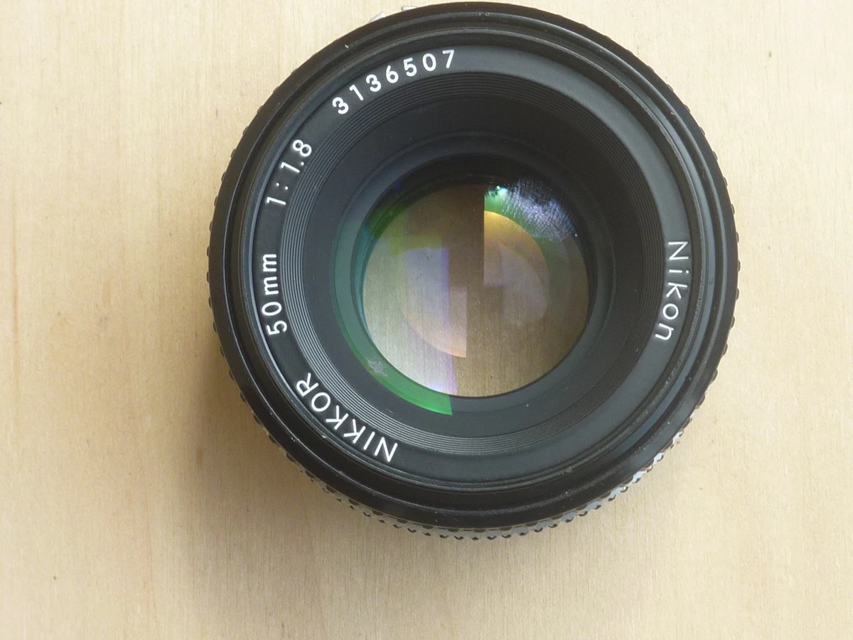 Nikon AI-S f/1.8 Camera Lenses 50mm Focal for sale - eBay